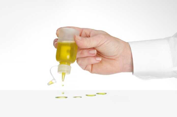 Mini dispensador de molho - conjunto de 4 unidades, 0,05L, Transparente, ø35x(H)100mm
