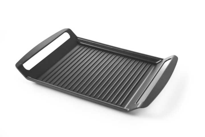 Chapa de grelhar para placas de indução, 390x260x(H)35mm