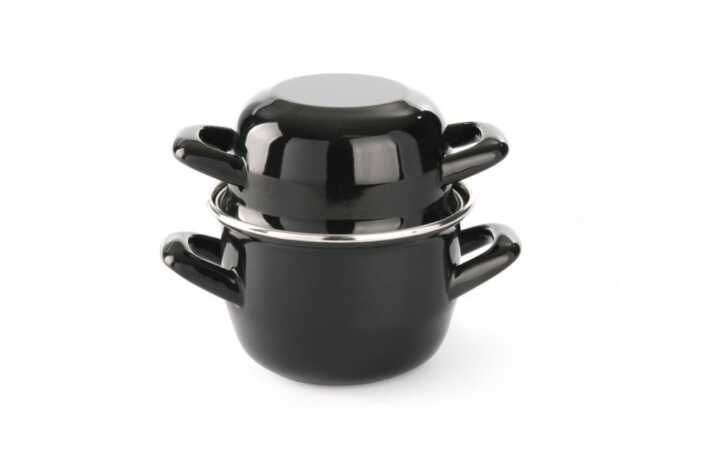 Tacho para molhos - com tampa, 0,8L, ø140x(H)150mm