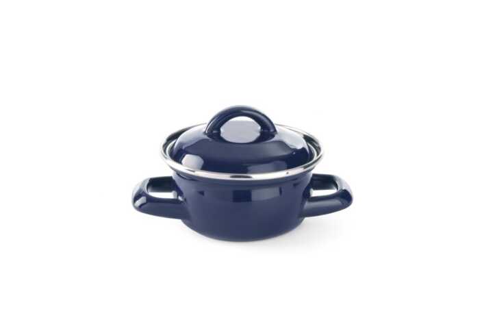 Tacho para sopa e molhos - com tampa, azul, 0,5L, Azul, ø115x(H)95mm