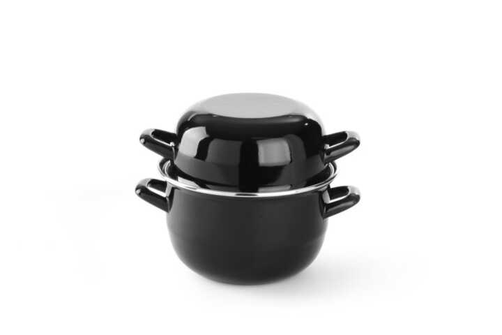 Panela para mexilhões - com tampa, 2,5L, ø200x(H)180mm