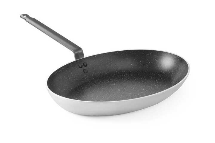 Frigideira para peixe - oval, 280x400x(H)55mm