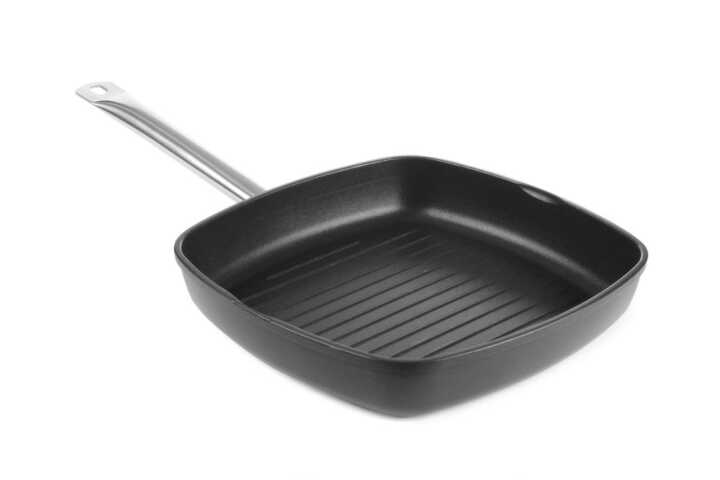 Frigideira grelhadora - superfície ondulada Titanium Profissional, 550x290x(H)55mm