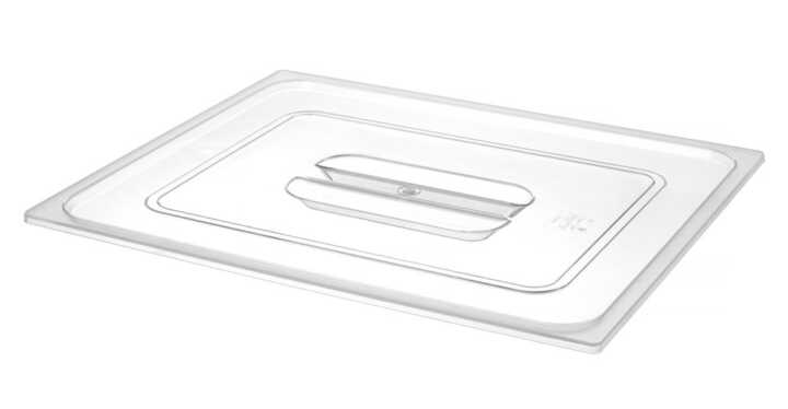 Tampa Gastronorm, GN 2/1, Transparente, 650x530mm