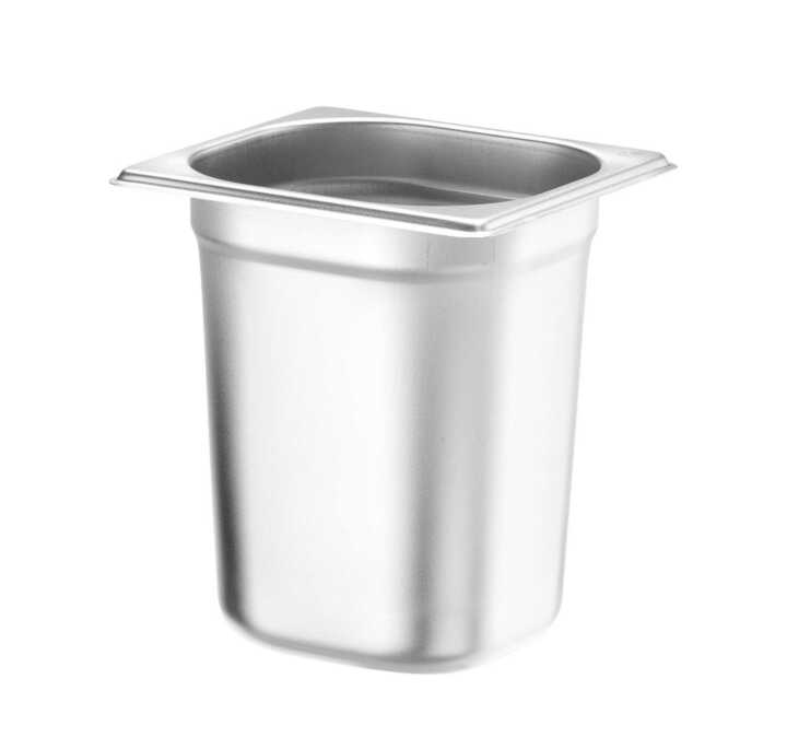 Recipiente Gastronorm 1/6, GN 1/6, 3,4L, 176x162x(H)200mm