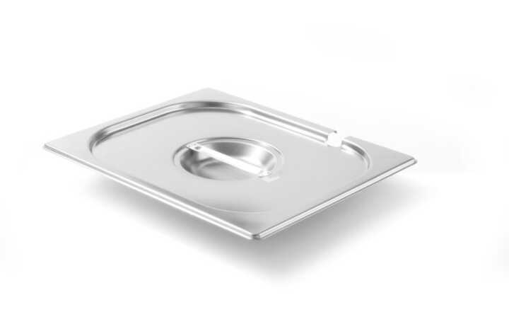 Tampa Gastronorm com encaixe para colheres, GN 1/2, 265x325mm