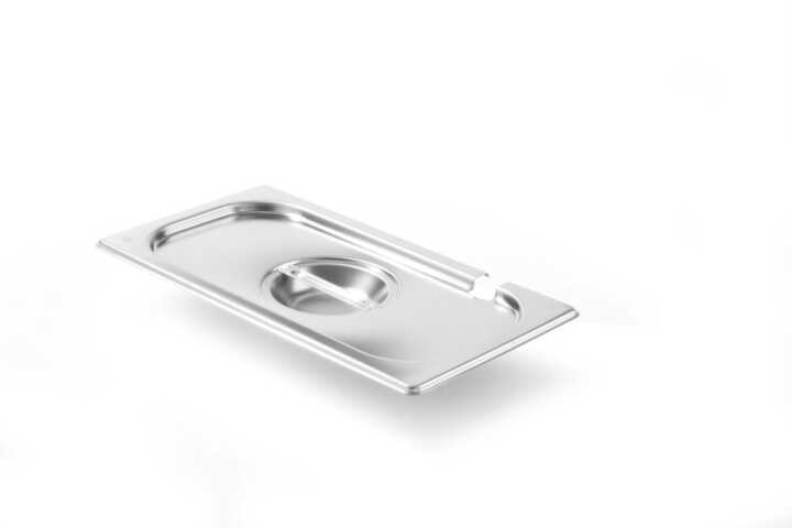 Tampa Gastronorm com encaixe para colheres, GN 1/3, 325x176mm