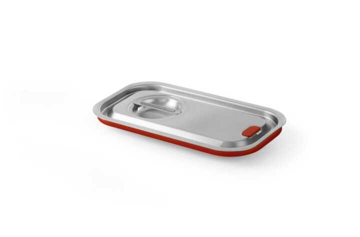 Tampa Gastronorm com aro em silicone, GN 1/4, 265x162mm