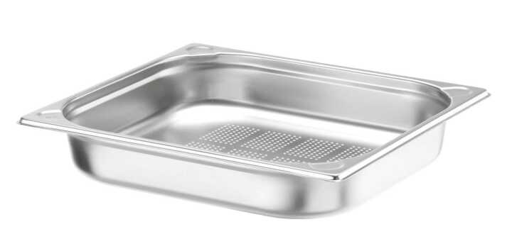 Recipiente GN 2/3 perfurado, GN 2/3, 5,5L, (H)65mm