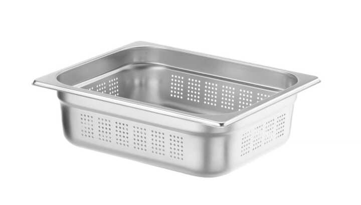 Recipiente Gastronorm 1/3 perfurado, GN 1/3, 1,2L, (H)40mm