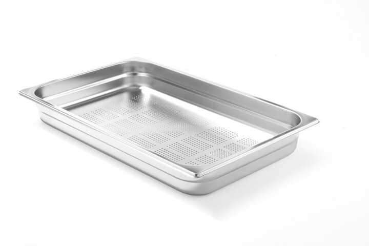 Recipiente Gastronorm 1/1 perfurado, GN 1/1, 28L, (H)200mm