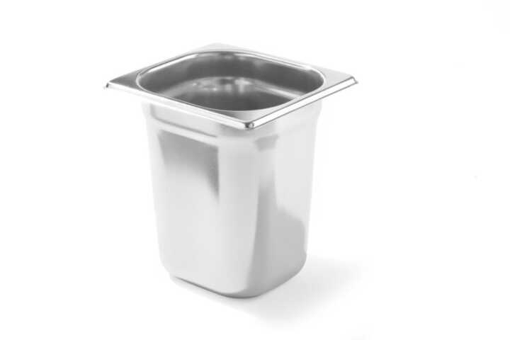 Recipiente Gastronorm 1/6, GN 1/6, 1,6L, (H)100mm