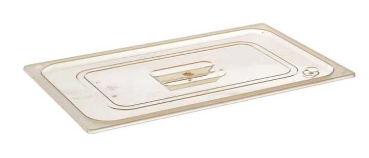 Tampa GN, resistente a altas temperaturas, GN 1/1, Transparente, 530x325mm