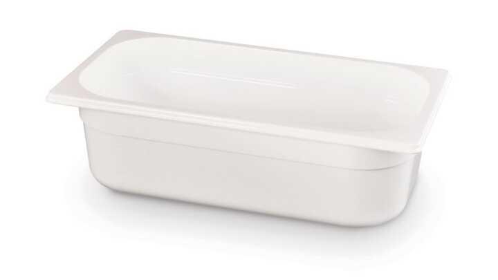Recipiente Gastronorm 1/3, GN 1/3, 4L, Branco, 325x176x(H)100mm