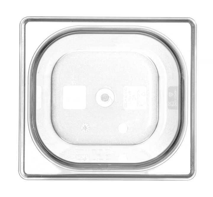 Recipiente Gastronorm 1/6, GN 1/6, 3,4L, Transparente, 176x162x(H)200mm