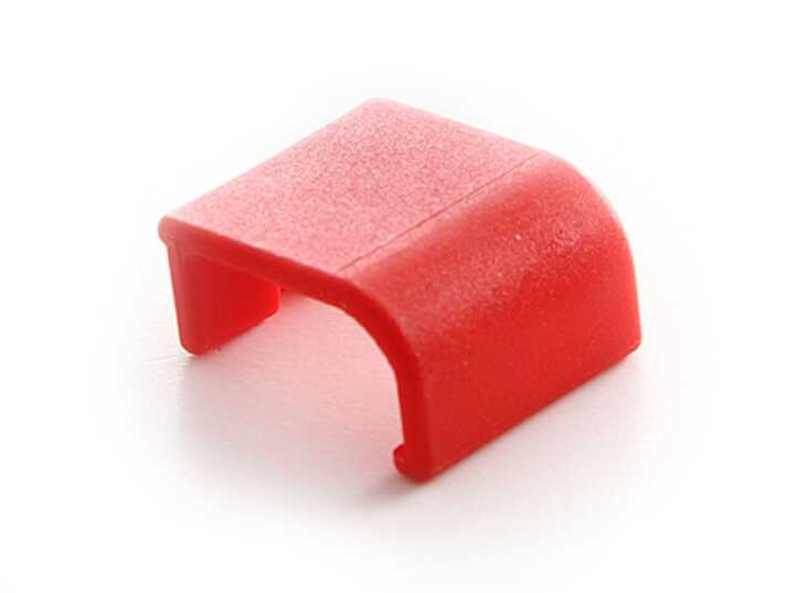 Clipes para tampas para recipientes de armazenamento HACCP, Vermelho, 12 pcs