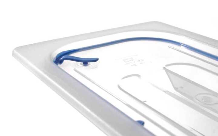 Vedação hermética para tampas Gastronorm, GN 1/3, Transparente, 325x176mm