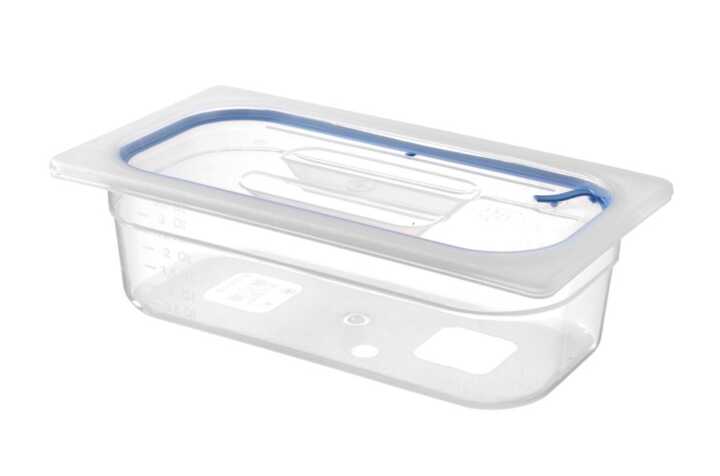 Vedação hermética para tampas Gastronorm, GN 1/3, Transparente, 325x176mm