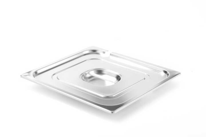 Tampa Gastronorm com encaixe para colheres, GN 2/3, 354x325mm