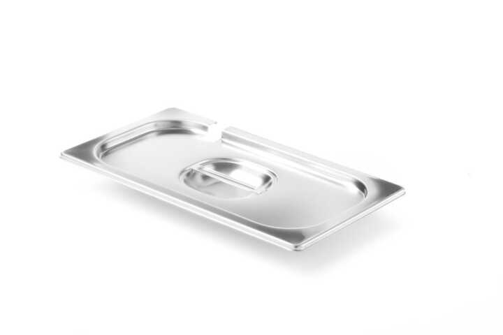 Tampa Gastronorm com encaixe para colheres, GN 1/3, 325x176mm