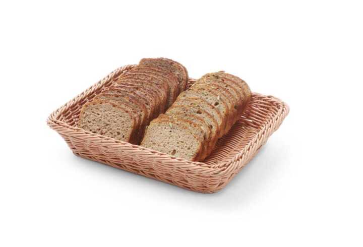 Cesto de padaria tamanho GN, GN 1/4, 265x162x(H)65mm