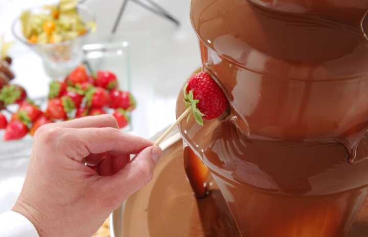 Fonte de chocolate com 5 níveis, 230V/265W, ø332x(H)709mm