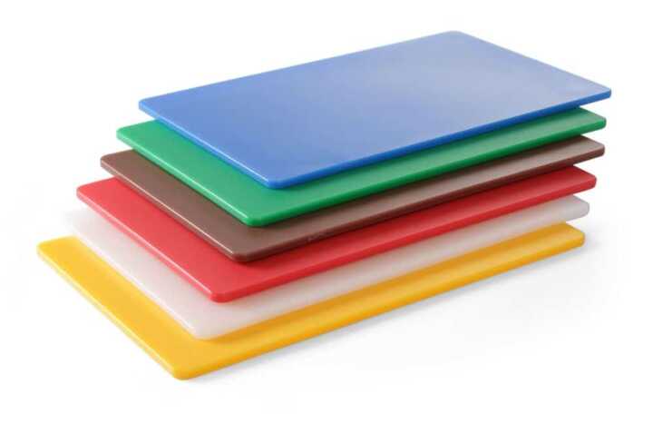Tábua de corte HACCP Gastronorm 1/2, GN 1/2, Branco, 265x325mm