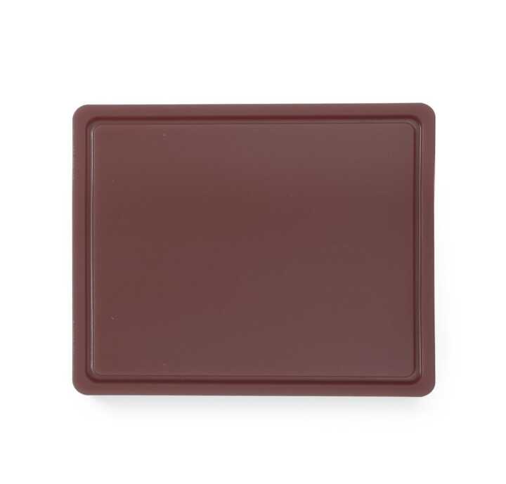Tábua de corte HACCP Gastronorm 1/2, GN 1/2, Castanho, 325x265mm
