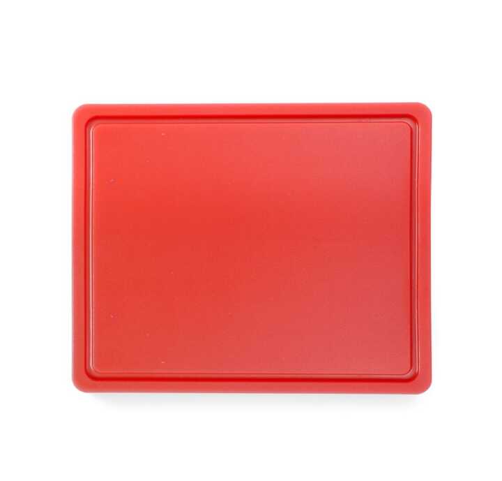 Tábua de corte HACCP Gastronorm 1/2, GN 1/2, Vermelho, 325x265mm