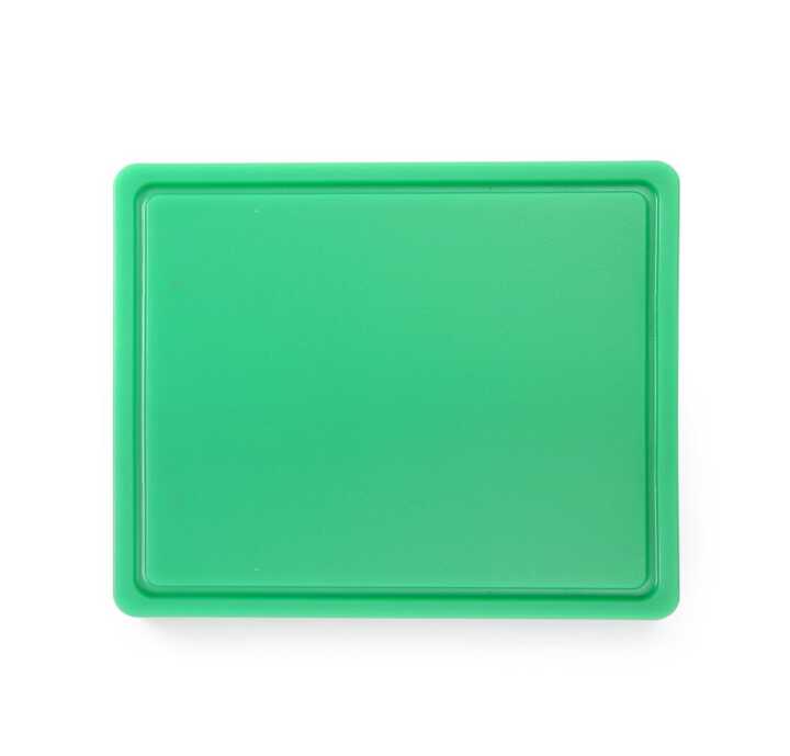 Tábua de corte HACCP Gastronorm 1/2, GN 1/2, Verde, 325x265mm