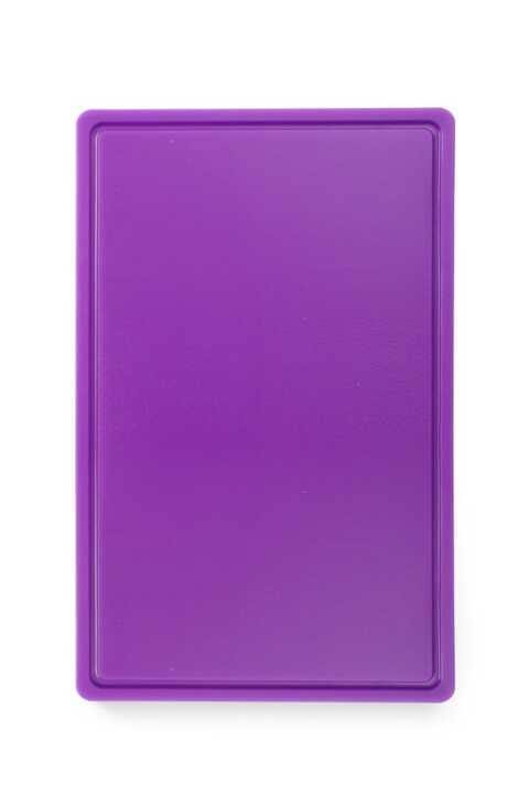 Tábua de corte HACCP Gastronorm 1/1, GN 1/1, Roxo, 530x325mm