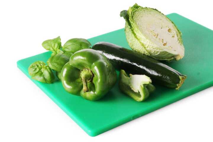 Tábua de corte HACCP 600x400, Verde, 600x400x(H)18mm