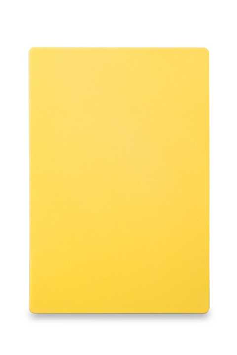 Tábua de corte HACCP 600x400, Amarelo, 600x400x(H)18mm