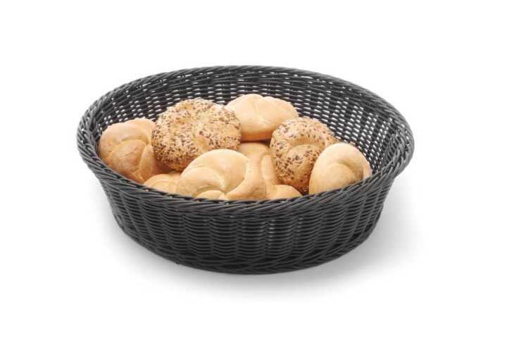 Cesto para pão redondo, Bege, ø400x(H)90mm