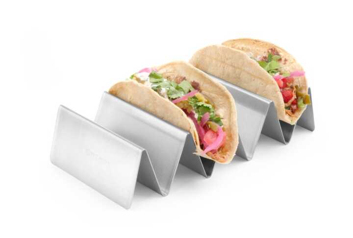 Suporte para tacos, 2 ranhuras, 135x115x(H)50mm