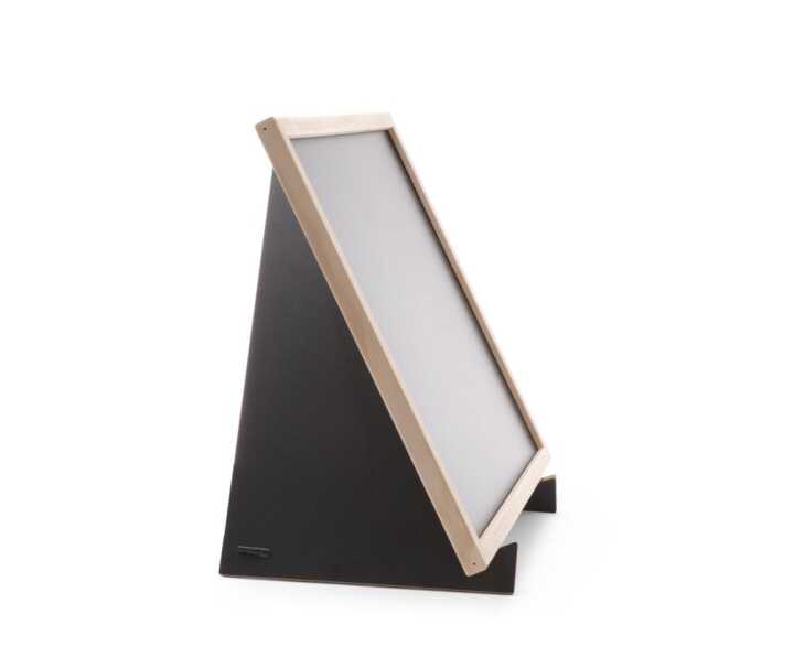 Quadro preto com suporte, 400x600mm