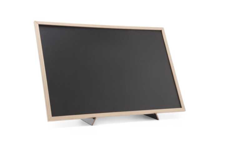 Quadro preto com suporte, 400x600mm