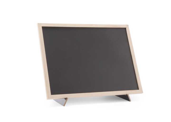 Quadro preto com suporte, 300x400mm