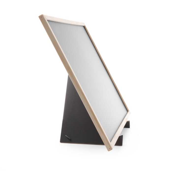 Quadro preto com suporte, 400x600mm