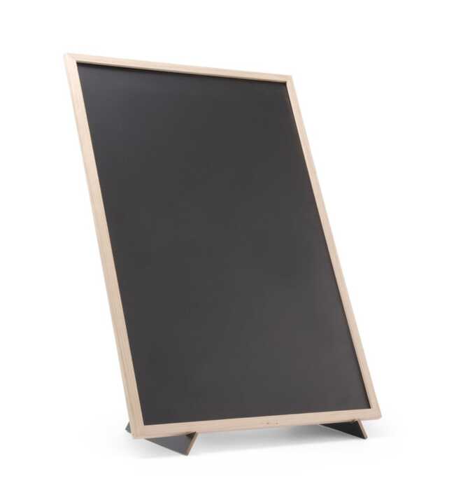 Quadro preto com suporte, 400x600mm