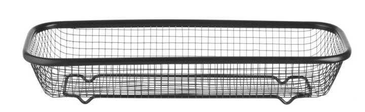 Cesto para servir preto, 310x125x(H)55mm