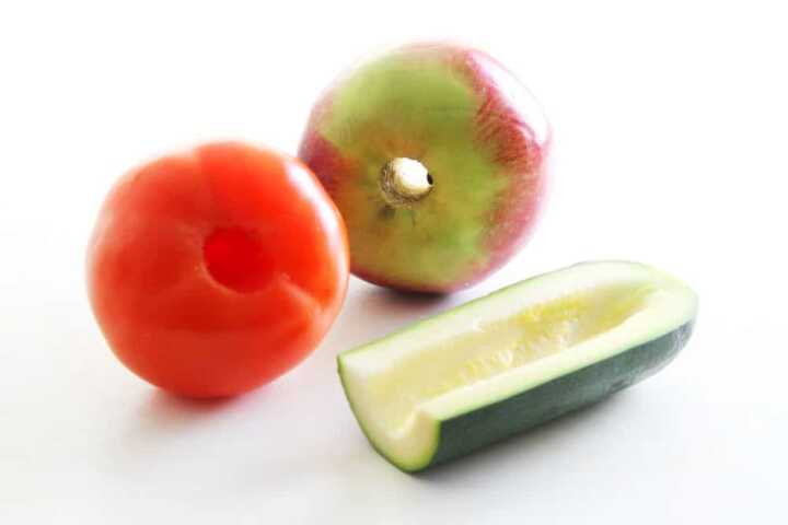 Descaroçador de vegetais, Preto, (L)220mm