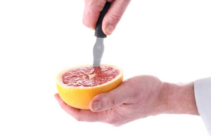 Faca para toranja, Preto, (L)210mm