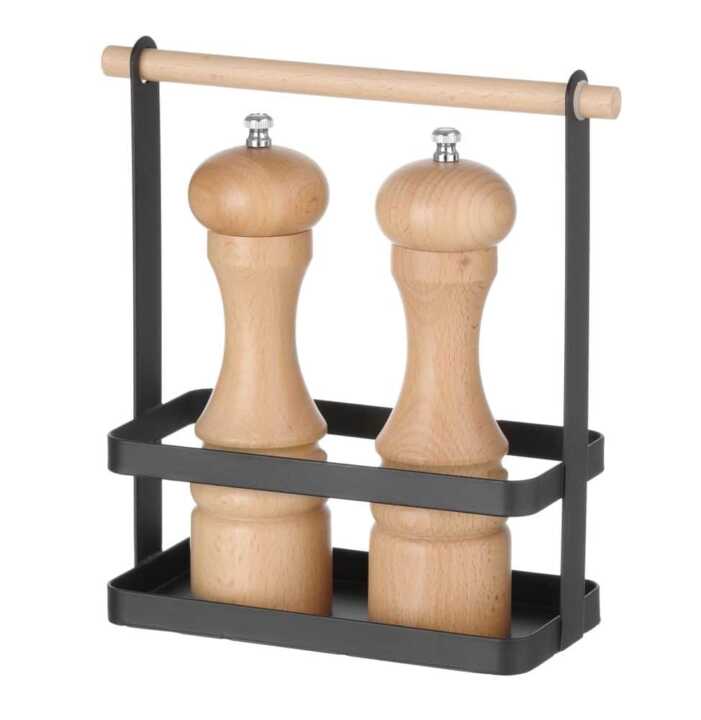 Organizador para mesa preto, 170x130x(H)160mm