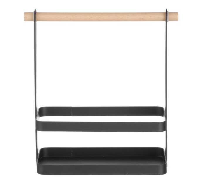 Organizador para mesa preto, 230x100x(H)240mm