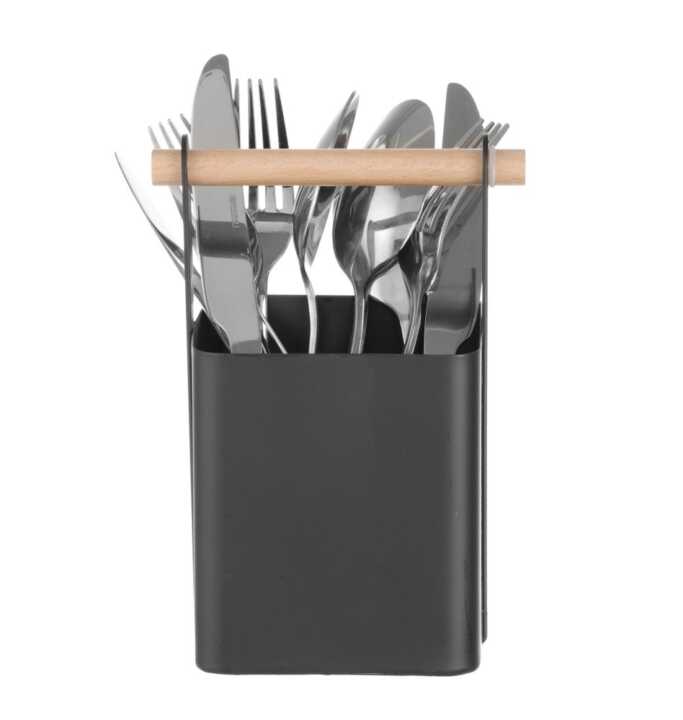 Organizador para mesa preto, 140x105x(H)190mm