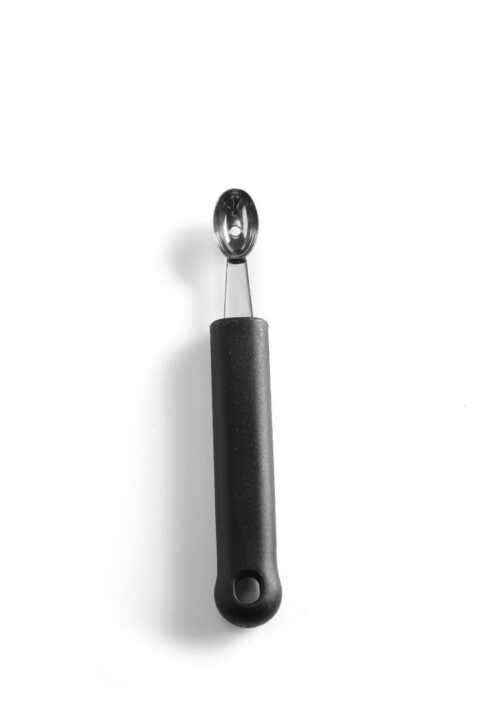 Cortador de bolas de melão oval, Preto, (L)160mm