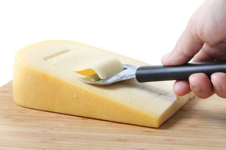 Cortador de queijo para queijo macio, Preto, (L)160mm