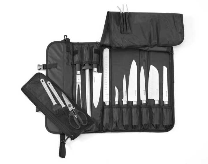 Mala de transporte de facas, Preto, 510x50x(H)170mm