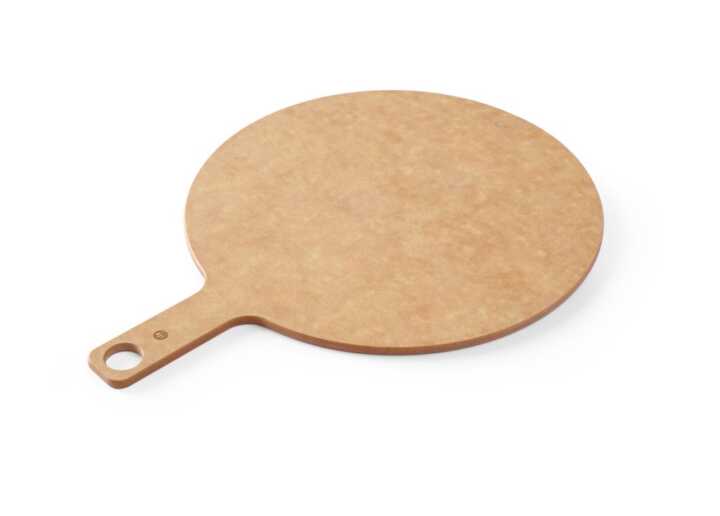 Tábua para pizza com pega, ø356x(H)6mm